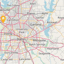 Element DFW North on the map